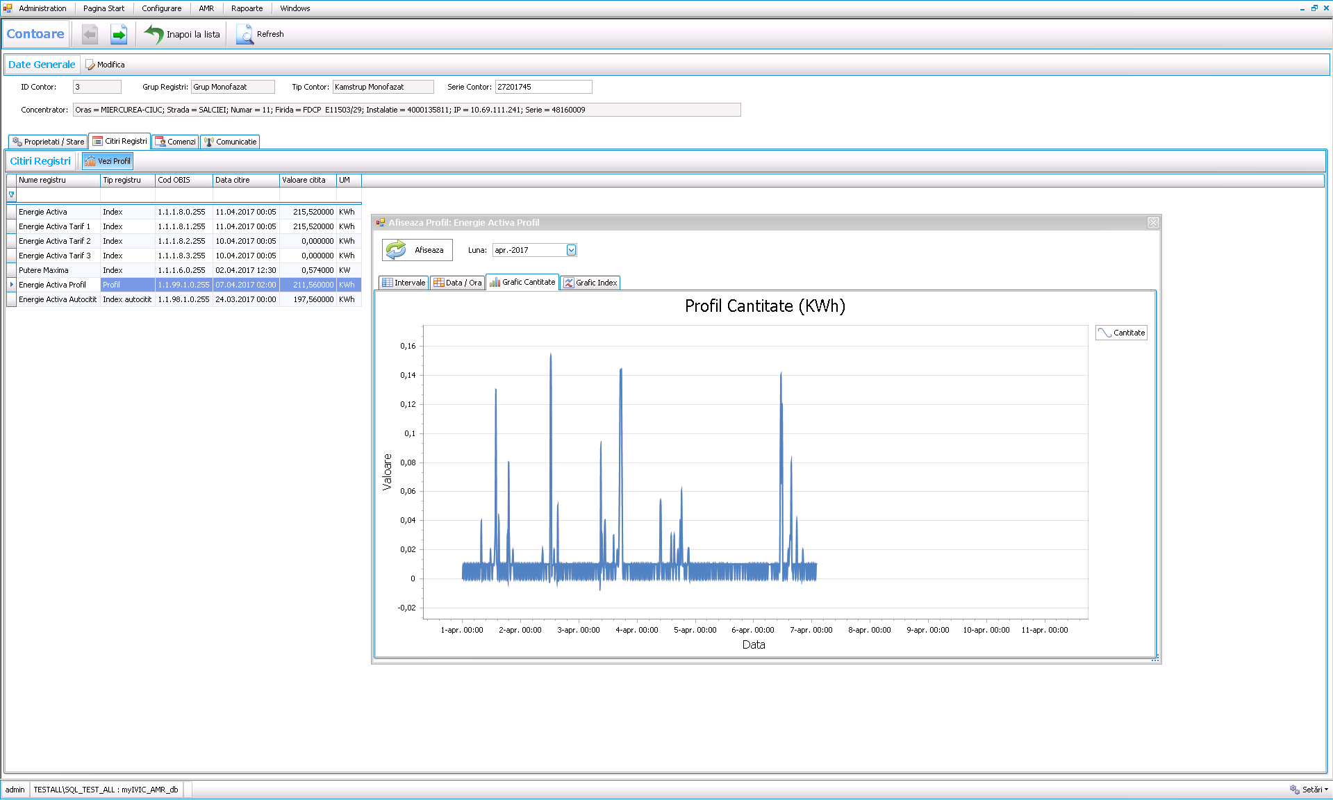 Print Screen Smart Metering